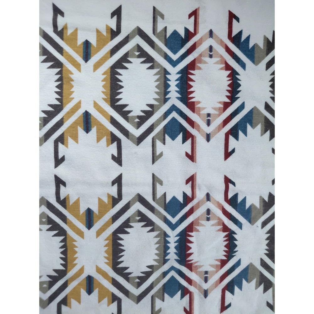 Pendleton White Sands Cotton Standard Flannel Pillowcase Southwest Cozy Vintage - Picture 2 of 5